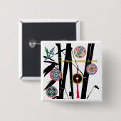 ザマジョングローブ 缶バッジ (正面&裏面)