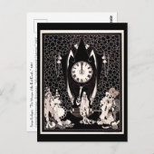 ザマスクオブザレッドデスヴィンテージイラストレーション ポストカード (正面/裏面)