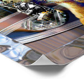 ザマスターキャットプリント ポスター (角)