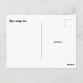 ザマッターホルンスイス旅行記念品 ポストカード (裏面)