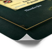 ザマップPerilous Khorvaire – エベロンの世界地図 ポスター (角)