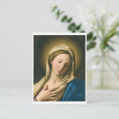 ザマドンナアット祈りの言葉 ポストカード (スタンド正面)