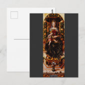 ザマドンナデッラカンデレッタバイカルロ・クリヴェリ ポストカード (正面/裏面)