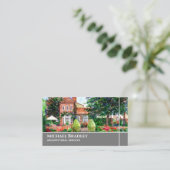 ザマナーハウスヨークウォーターカラーアーキテクチュア 名刺 (スタンド正面)