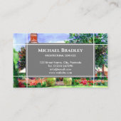 ザマナーハウスヨークウォーターカラーアーキテクチュア 名刺 (裏面)