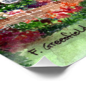 ザマナーハウスヨークバイファリダグリーンフィールドポスター ポスター (コーナー)