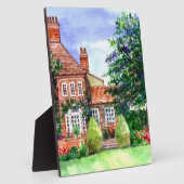 ザマナーハウス、ヘスリントン、ヨーク フォトプラーク (側面)