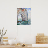 ザマネポルテ近くのエレットbyクロード・モネ ポスター (キッチン)