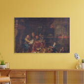 ザマネー貸し キャンバスプリント (インサイチュ (リビング))