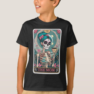 ザママスカルタロットカードママスケルトン母の日 Tシャツ