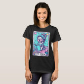 ザママタロットカードスケルトンマザーズ日魔女ママ Tシャツ (正面フル)