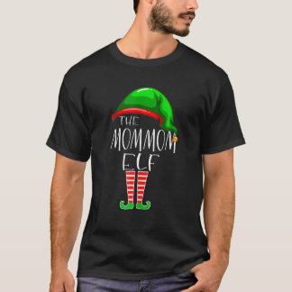 ザママ小妖精や小人ファミリーマッチングクリスマスクリスマスファン Tシャツ