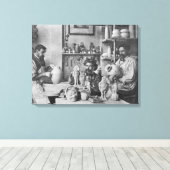 ザマルティン兄弟のスタジオでサウスオール キャンバスプリント (インサイチュ (ウッドフロア))