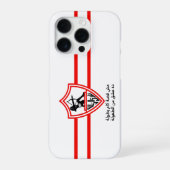 ザマレクSCエジプトサッカーチーム ザマレクサポーター iPhoneケース (裏面)