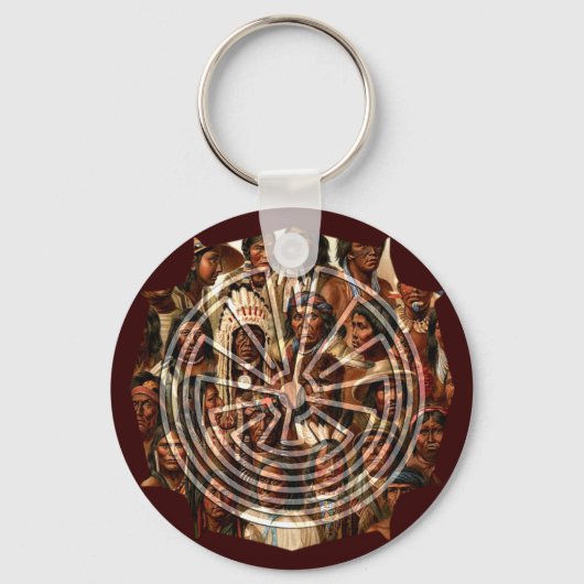 ザマンインザ迷路 – フォークスタイル キーホルダー (正面)