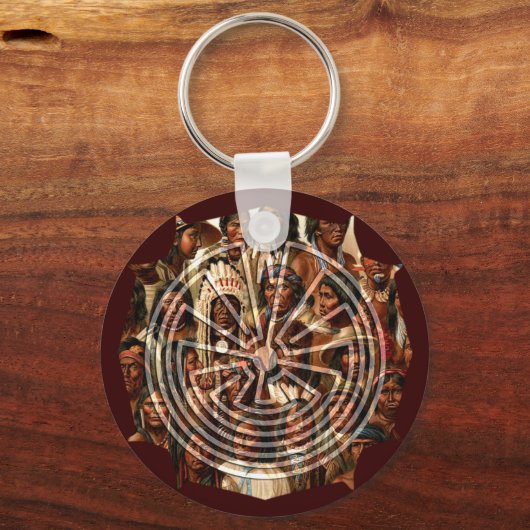 ザマンインザ迷路 – フォークスタイル キーホルダー (正面)