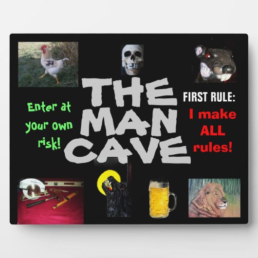 ザマンケイブキャンバス フォトプラーク (正面)