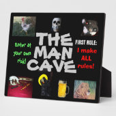 ザマンケイブキャンバス フォトプラーク (側面)