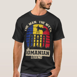 ザマンザミスザルーマニアの伝説のパパ父の Tシャツ
