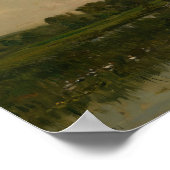 ザマーシュ（1871年）シャルルフランソワ・ドービニー ポスター (角)