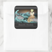 ザマーメイド蔵書票 スクエアシール (バッグ)