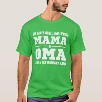 ザマ最高のマおばあちゃん女性母の日の友人 Tシャツ