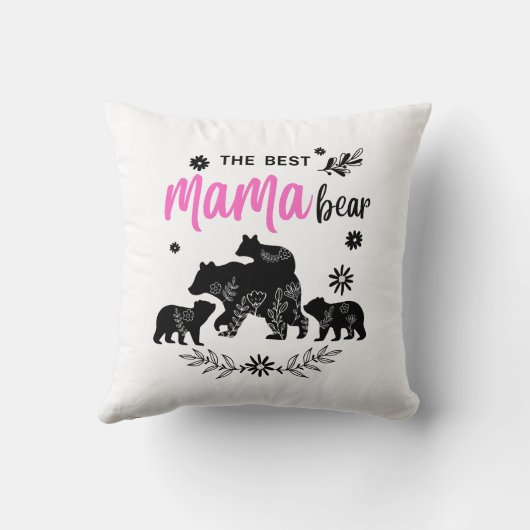 ザマ最高のマクマと三つの装飾用クッション クッション (裏面)