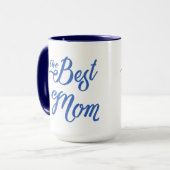 ザマ最高のマモダンブ文字デザインル マグカップ (正面左)