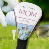 ザマ最高のマ写真ピスタイリッシュックラベンダーレタリング ゴルフヘッドカバー