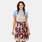 ザマ最高のマ |母の日 エプロン (着用した状態)