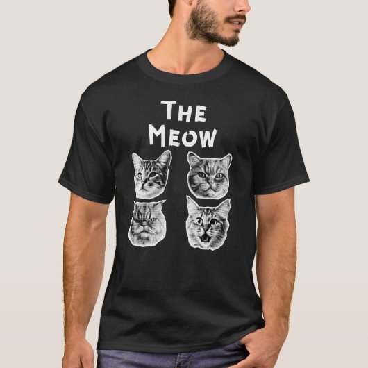 ザミオキャットレトロ Tシャツ (正面)