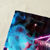 ザミスティカル宇宙ウルフ ビーチタオル (インサイチュ)