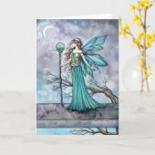 ザミスティックツリーファンタジー妖精 カード (黄色い花)