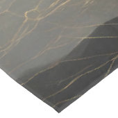 ザミスティマウンテンブラック&金ゴールド テーブルクロス (アングル)