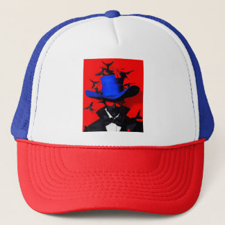 ザミステリアスな紳士の衣服しゃれていると自信 キャップ