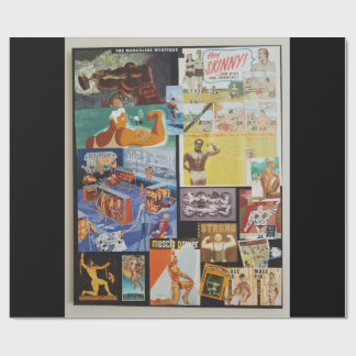 ザミス男らしティック ラッピングペーパー