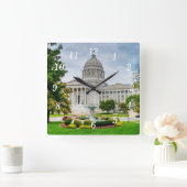 ザミズーリの首都の壁時計 スクエア壁時計 (ホーム)