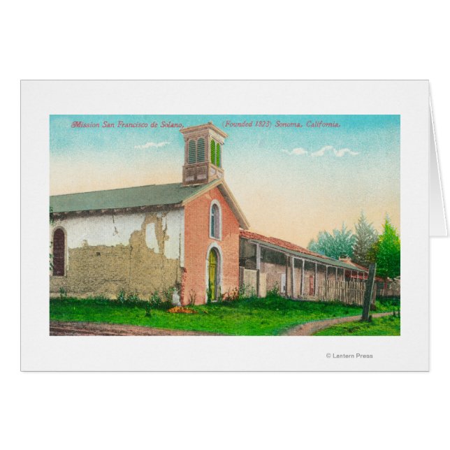 ザミッションサンフランシスコ・デ・ソラノ (正面横)