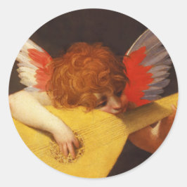 ザミュージカルエンジェルヴィンテージクリスマス ラウンドシール