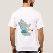 ザミュージカル象 トライブレンドＴシャツ (裏面)