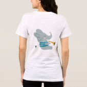 ザミュージカル象 トライブレンドTシャツ (裏面)