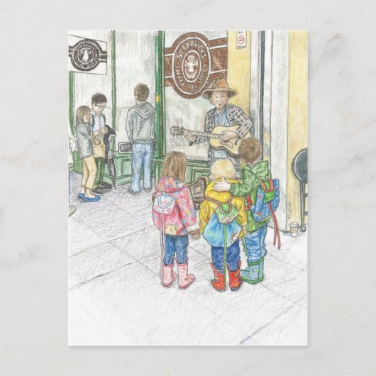 ザミュージシャンアットパイクズマーケット ポストカード (正面)