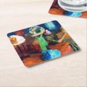 ザミリナリーショップEdgar Degas スクエアペーパーコースター (アングル)