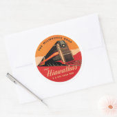 ザミルウォーキーロード ラウンドシール (封筒)