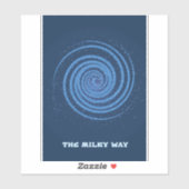 ザミルキーウェイ銀河系 シール (シート)