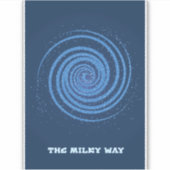 ザミルキーウェイ銀河系 シール (正面)