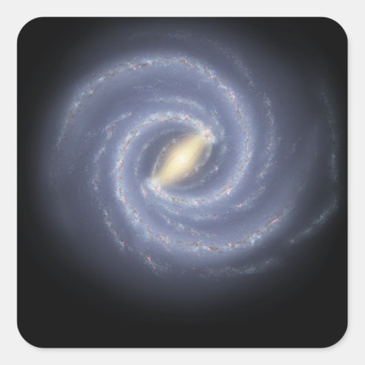 ザミルキーウェイ銀河系 スクエアシール (正面)