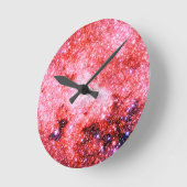 ザミルキーウェイ銀河系 ラウンド壁時計 (傾斜)