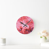 ザミルキーウェイ銀河系 ラウンド壁時計 (ホーム)