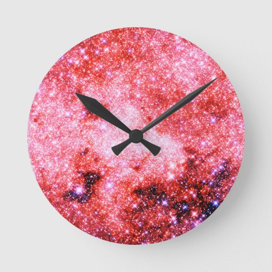 ザミルキーウェイ銀河系 ラウンド壁時計 (正面)